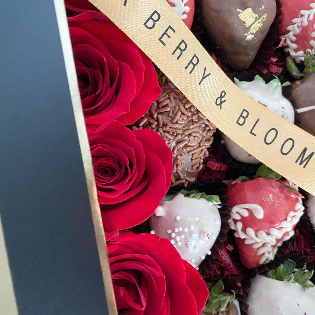 Couture Roses and Berries Box