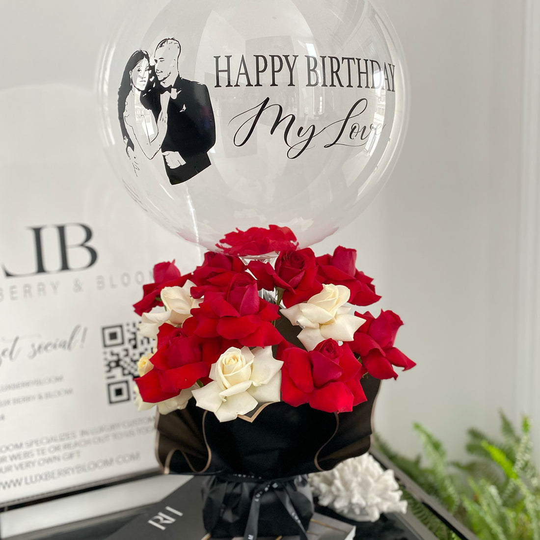 A dozen in Red and White