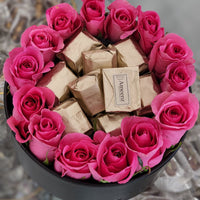 Fresh Roses and Caramel Chocolate 2