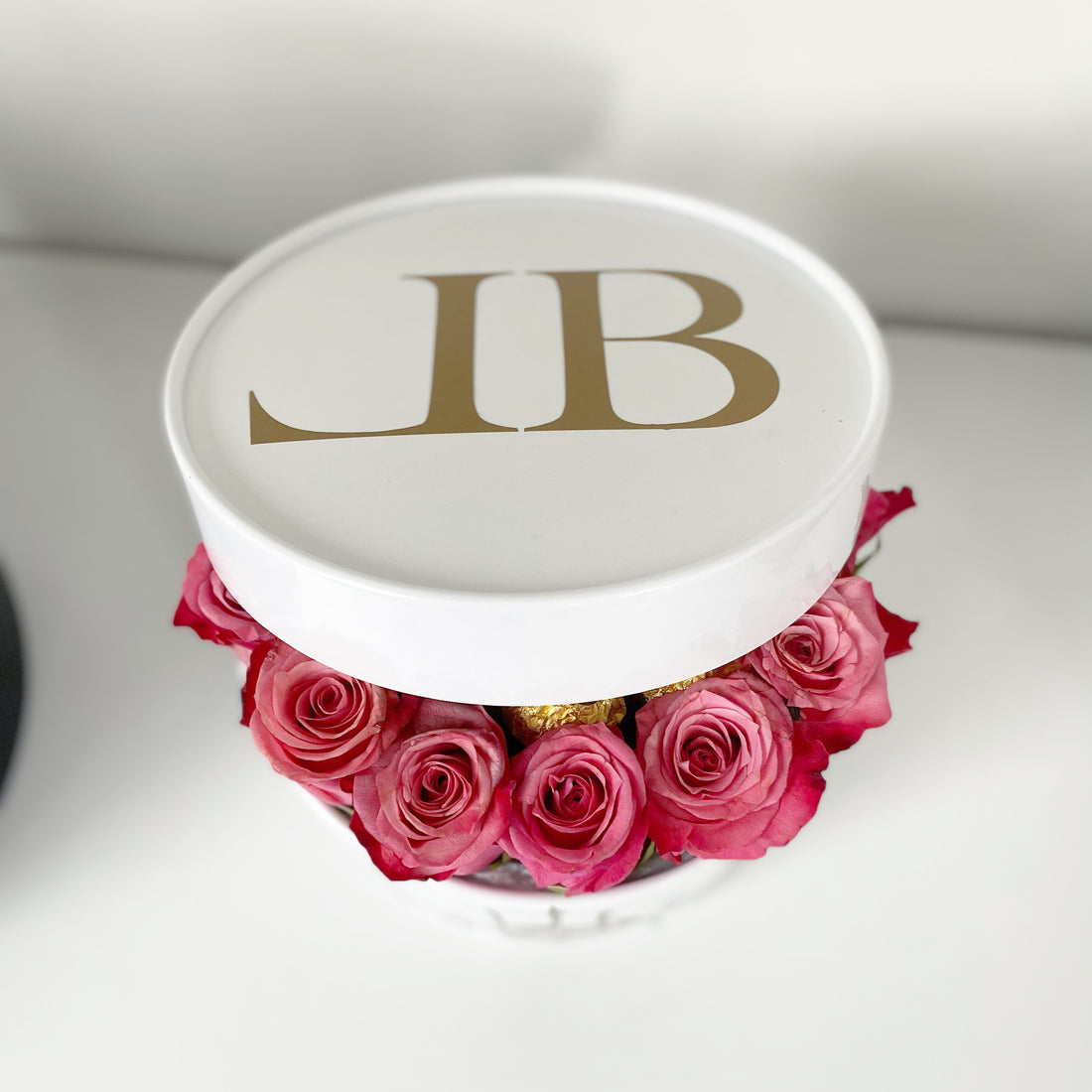 Roses and Ferrero Ring Box