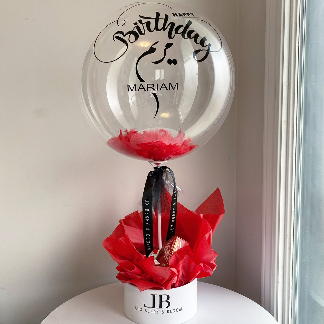 Balloon and Chocolates