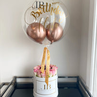 Blush Balloon and Ring Box