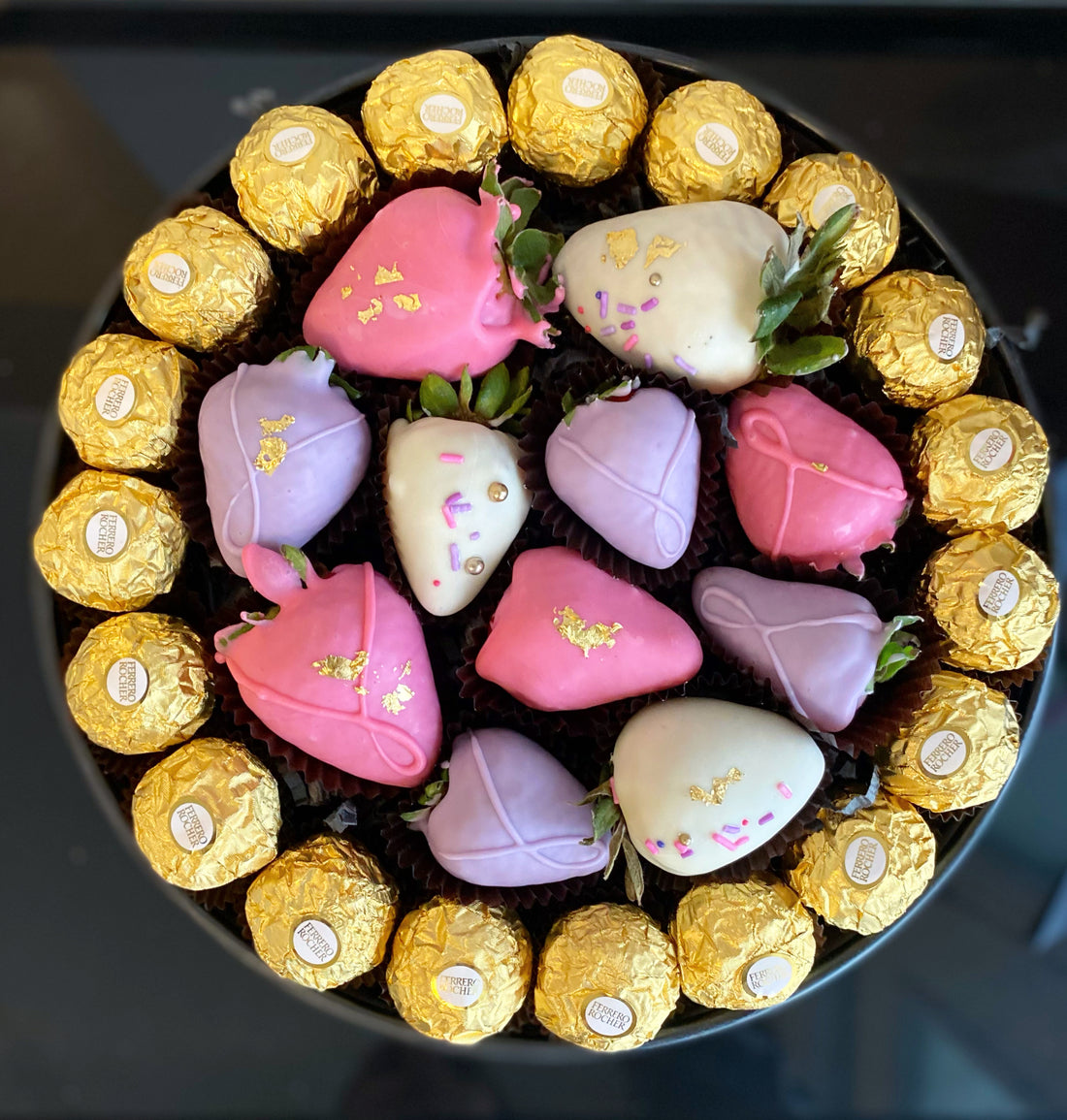 Ferrero and Berries Ring Box