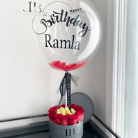 Bubble with Roses and Ferrero