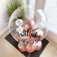 Deluxe Bubble Arrangement Large - With Personalization