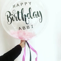 Personalized Bubble Balloon