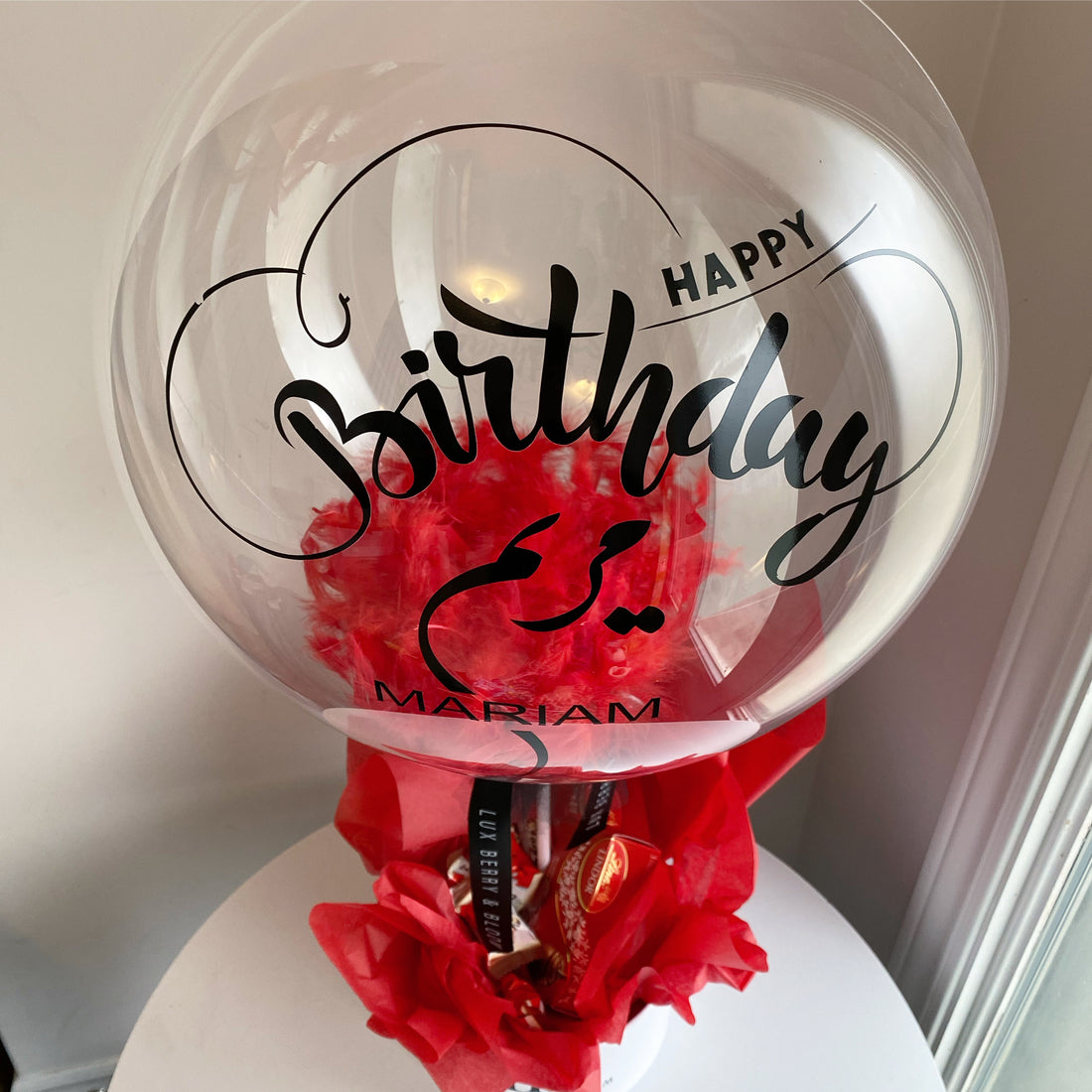 Balloon and Chocolates