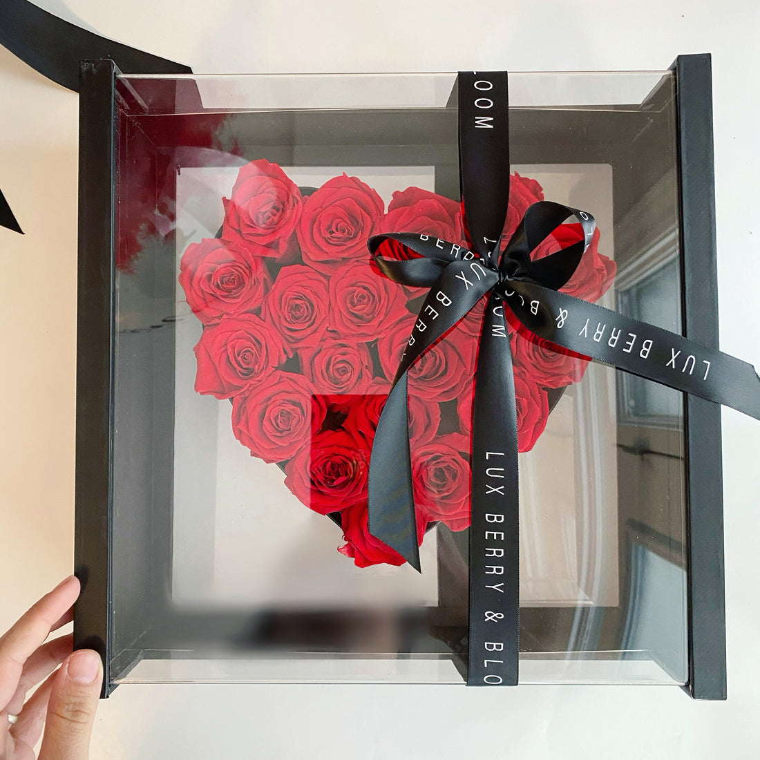 CRISTALLO Acrylic Rose Box