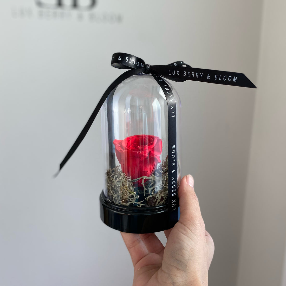 Single rose dome