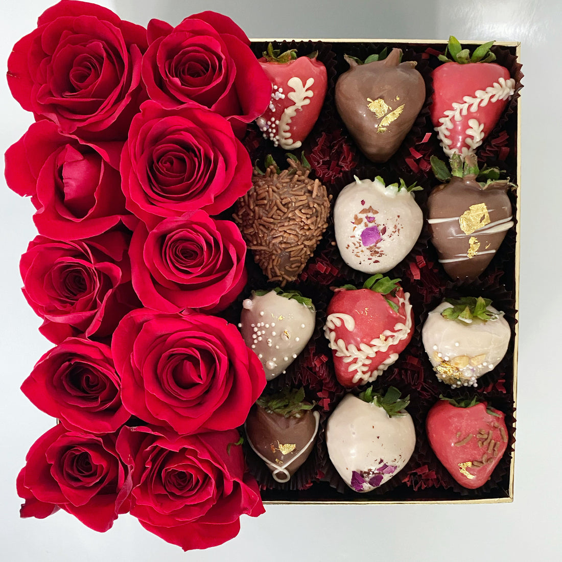 Couture Roses and Berries Box