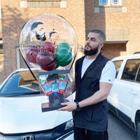 Large Clear Bubble Balloon with Personalized Image
