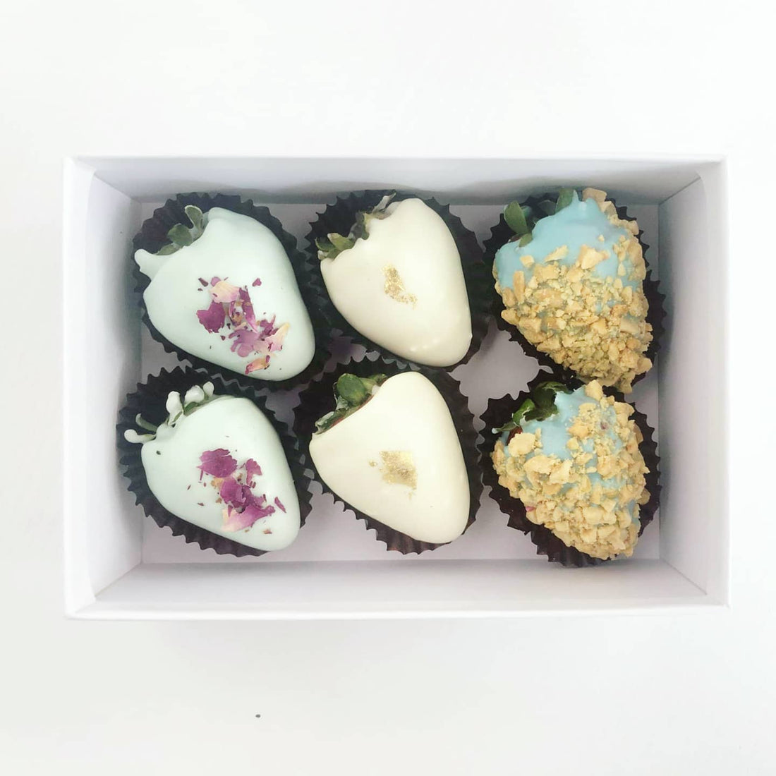 Mini Chocolate Strawberries Box