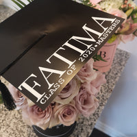Personalized Graduation Flower Arrangement