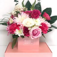 Cotton Candy - Signature Square Flower Box