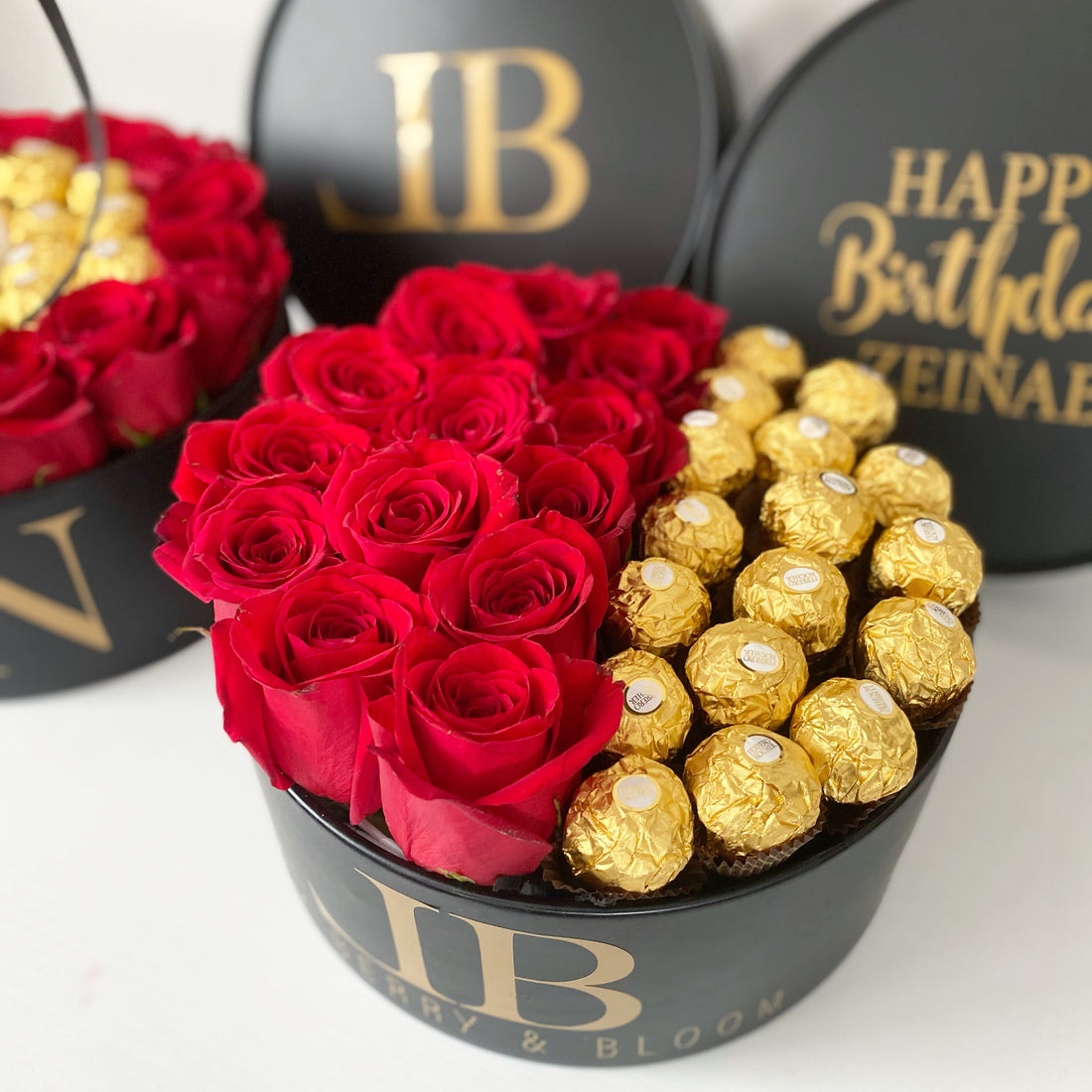 Large Roses and Ferrero Love