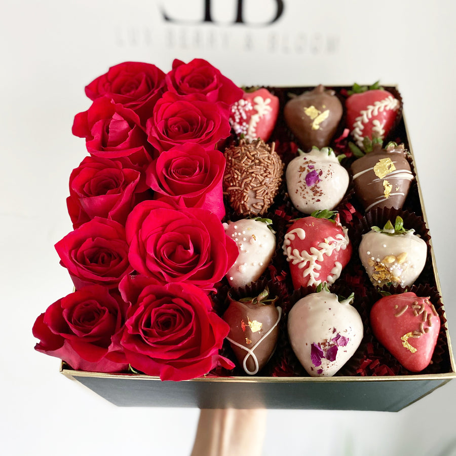 Couture Roses and Berries Box