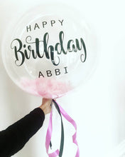 Load image into Gallery viewer, Personalized Bubble Balloon