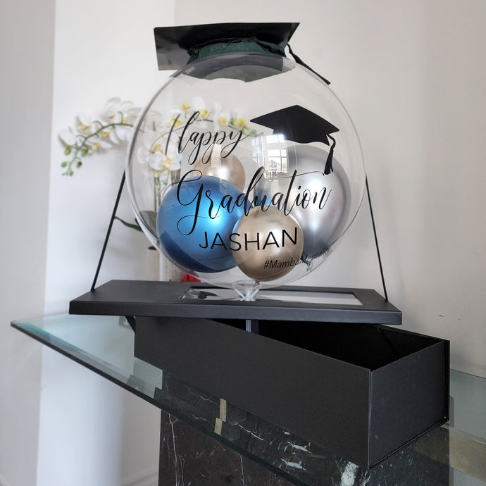 Personalized balloon and Gift Box