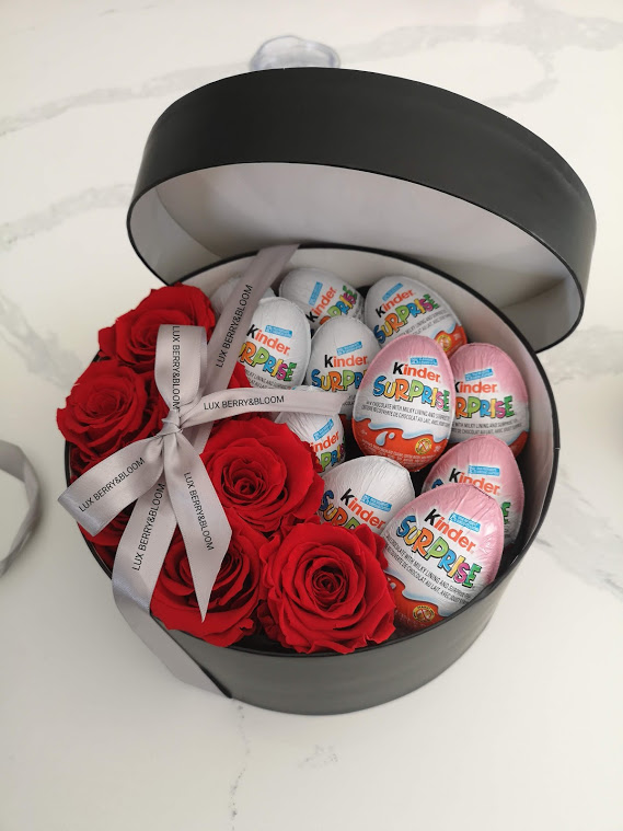 Kinder Love - Round Flower Box