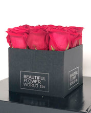 Load image into Gallery viewer, Red Roses Small - Signature Square Gift Box