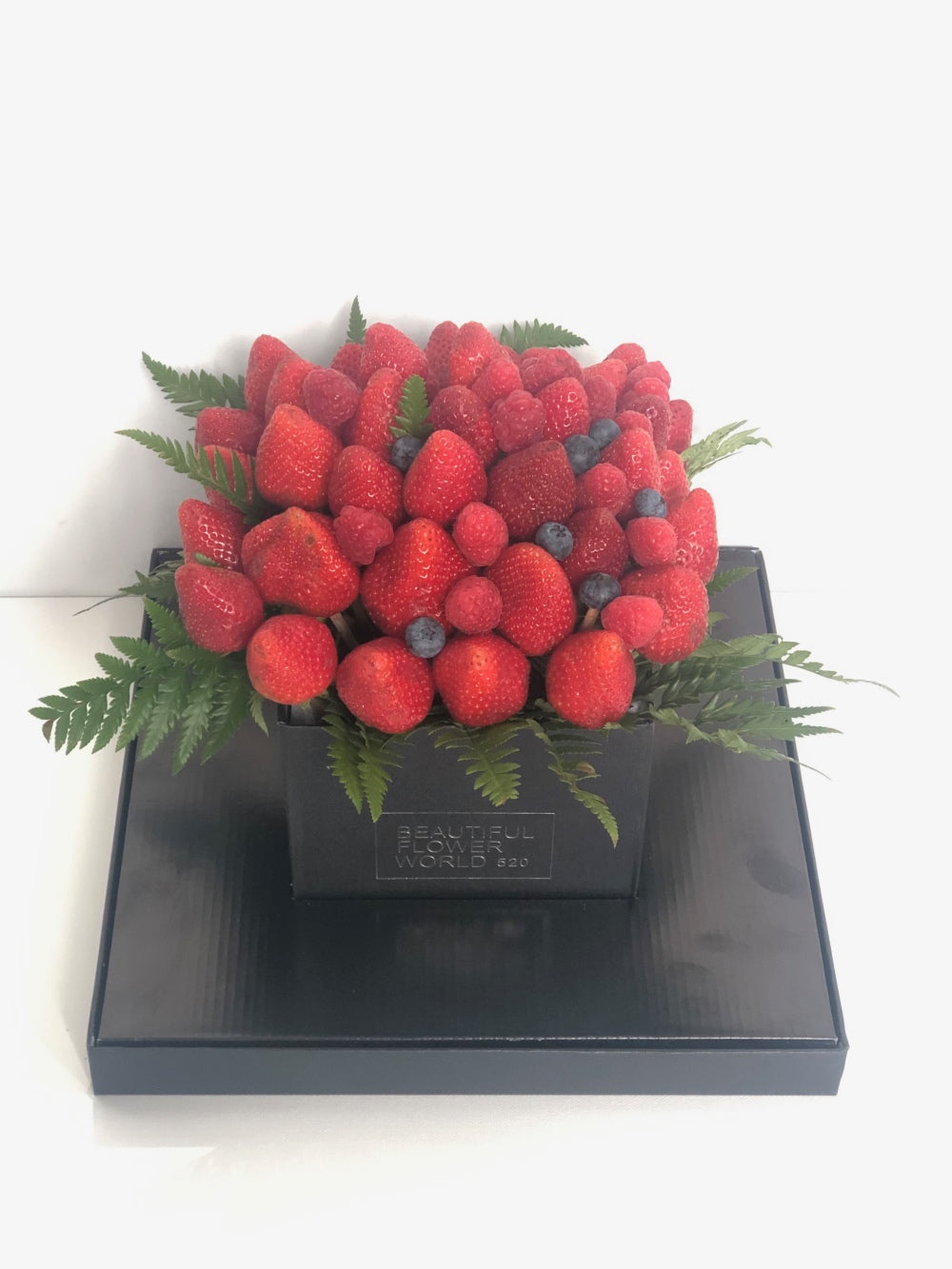 Berry Arrangement - Square Flower Box