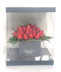 Berry Arrangement - Square Flower Box