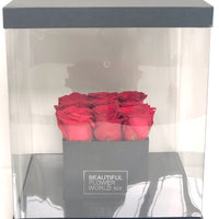 Red Roses Small - Signature Square Gift Box