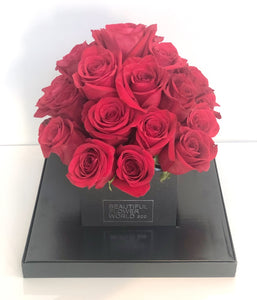 Red Affair Flower Box