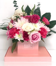Load image into Gallery viewer, Cotton Candy - Signature Square Flower Box