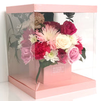 Cotton Candy - Signature Square Flower Box